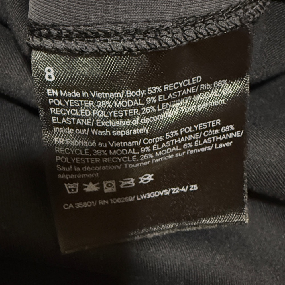 lululemon athletica Softstreme Charcoal Turtleneck Pullover - Picture 5 of 8